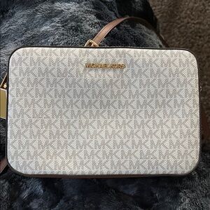 Michael Kors Beige Crossbody Bag